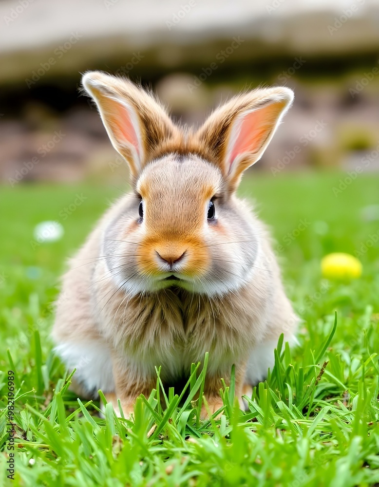 Furry mammal green animal pets rabbit fur easter wildlife bunny rodent cute hare fluffy grass spring nature Furry mammal green animal pets rabbit fur easter wildlife bunny rodent cute hare fluffy grass spring nature