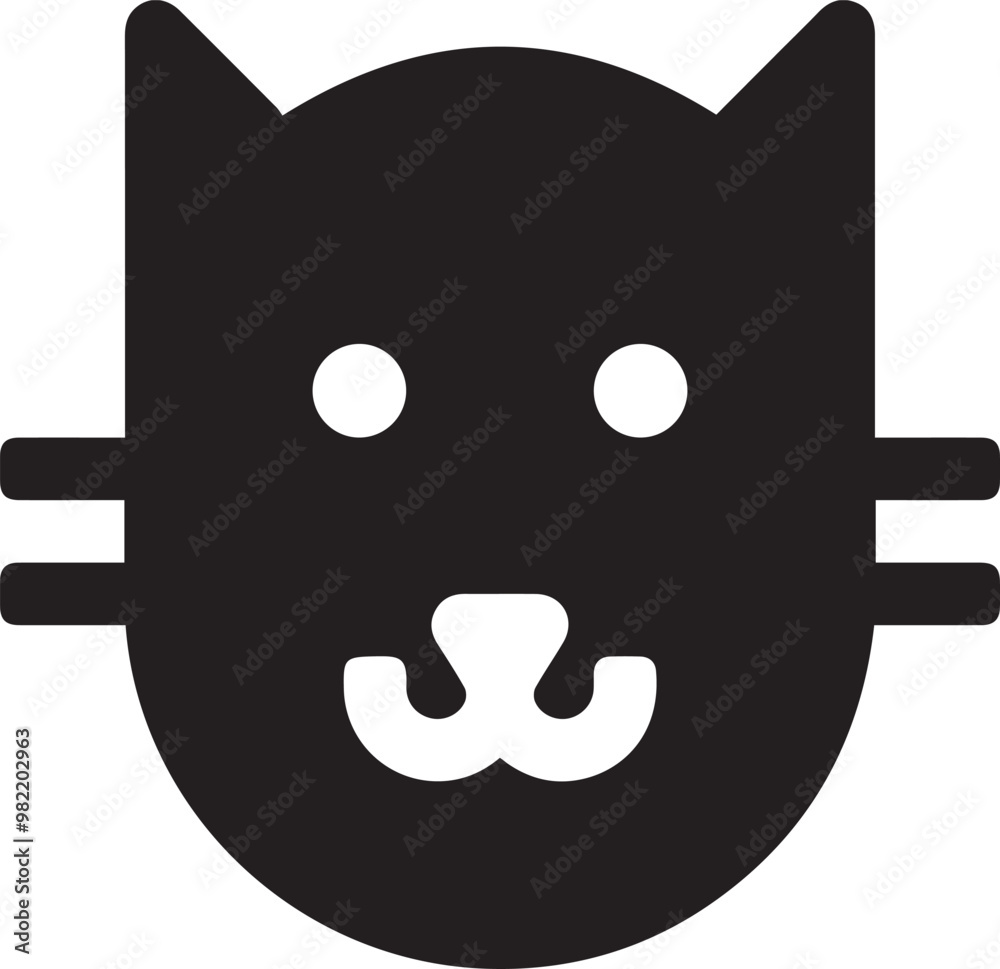 Cat icon symbol vector image illustration Cat icon symbol vector image illustration