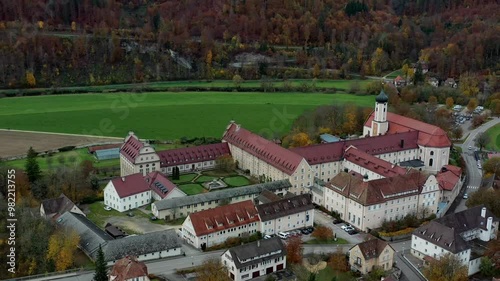 Aerial view of the town centre of Tuttlingen, Black Forest, Baar, Heuberg, Baden-Württemberg, Germany