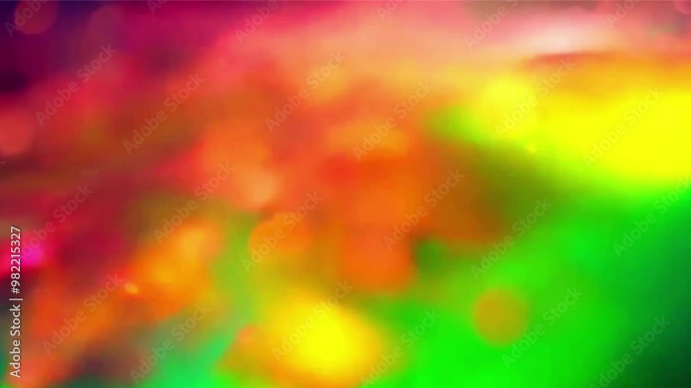 abstract colorful background with bokeh