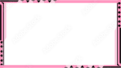 pink twitch overlay cam panel