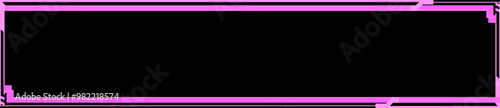 pink twitch overlay cam panel