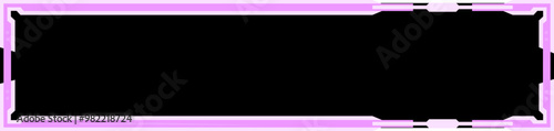 pink twitch overlay cam panel