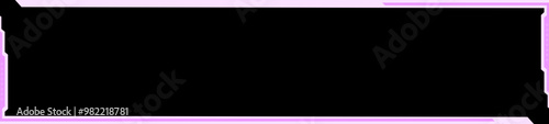 pink twitch overlay cam panel