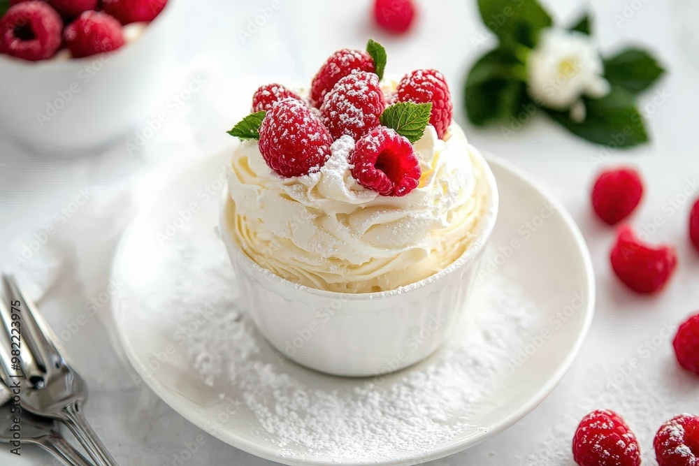 Strawberry cheesecake close-up made with Ai generative technology. Beautiful simple AI generated image Strawberry cheesecake close-up made with Ai generative technology. Beautiful simple AI generated image