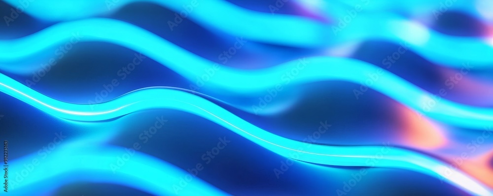 Vibrant abstract waves in blue hues create a dynamic and energetic visual, perfect for modern design projects and backgrounds.,3d illustration Vibrant abstract waves in blue hues create a dynamic and energetic visual, perfect for modern design projects and backgrounds.,3d illustration