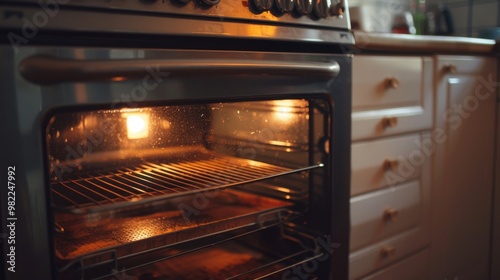 stove in the kitchen