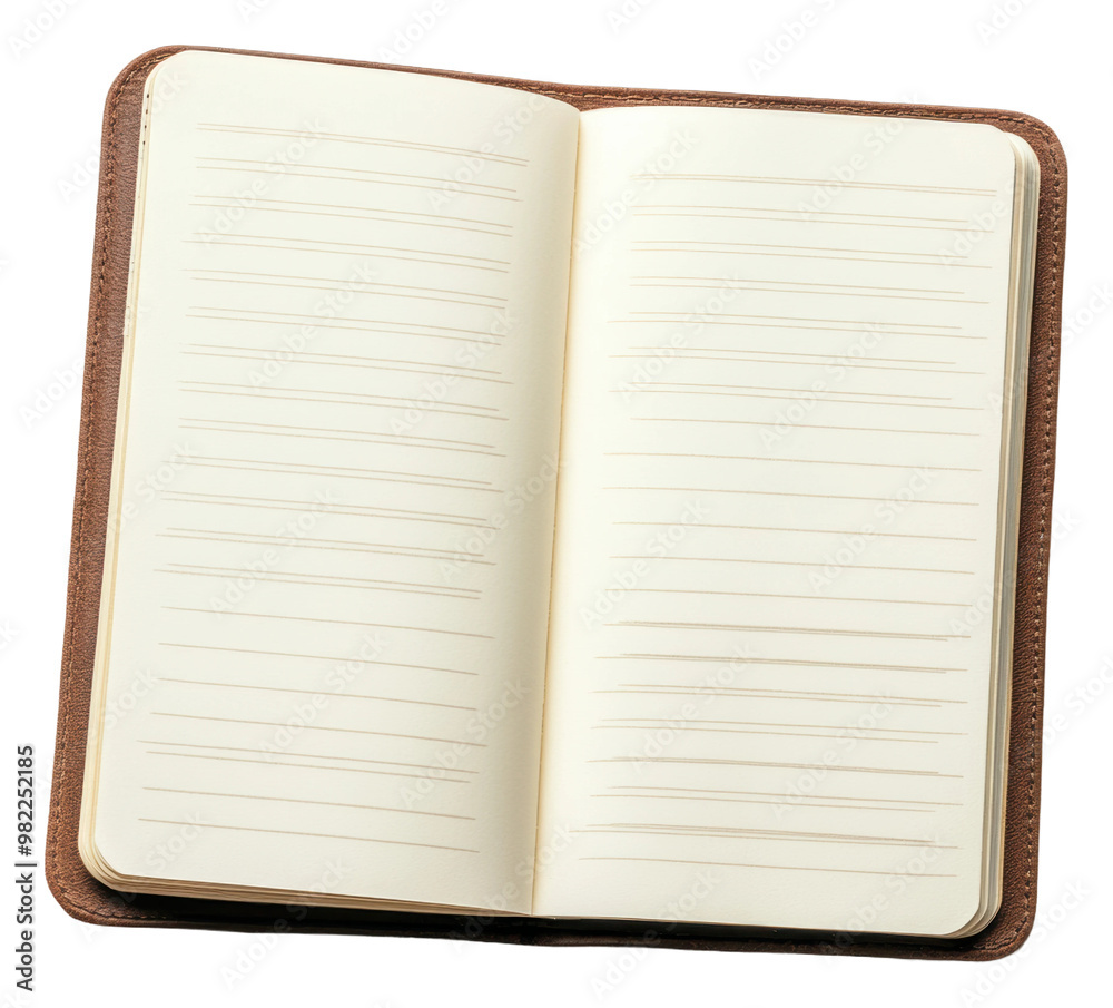 PNG Open blank notebook on a wooden table for writing PNG Open blank notebook on a wooden table for writing