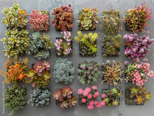 Succulent Wall Garden: A Vibrant Display of Nature's Beauty