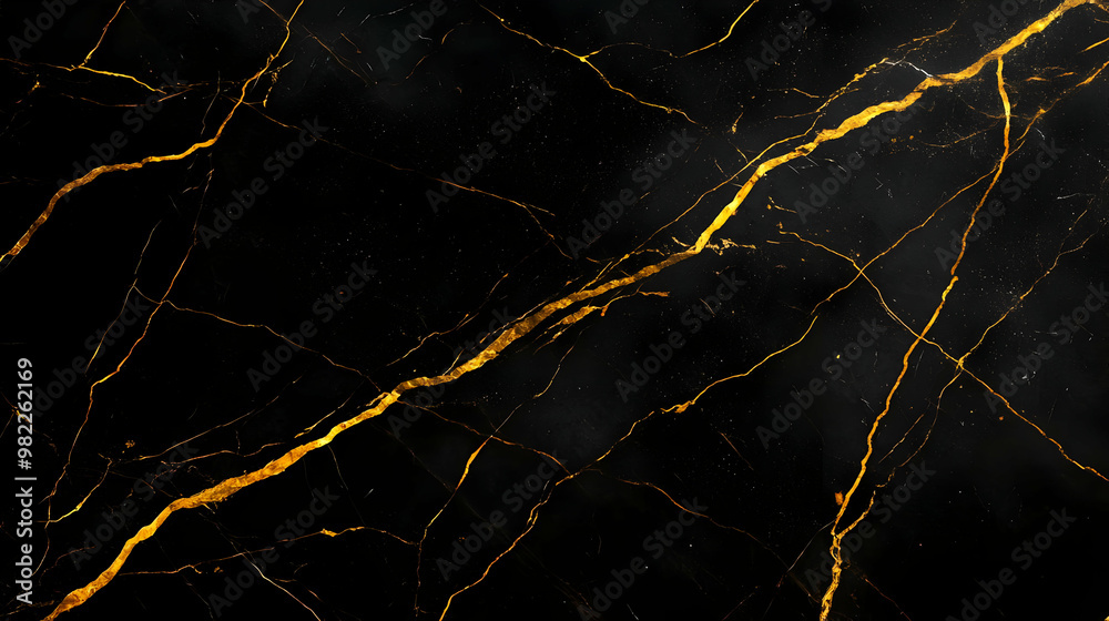 Abstract Black Marble Texture with Golden Veins, Elegant and Luxurious Background for Design Projects Abstract Black Marble Texture with Golden Veins, Elegant and Luxurious Background for Design Projects