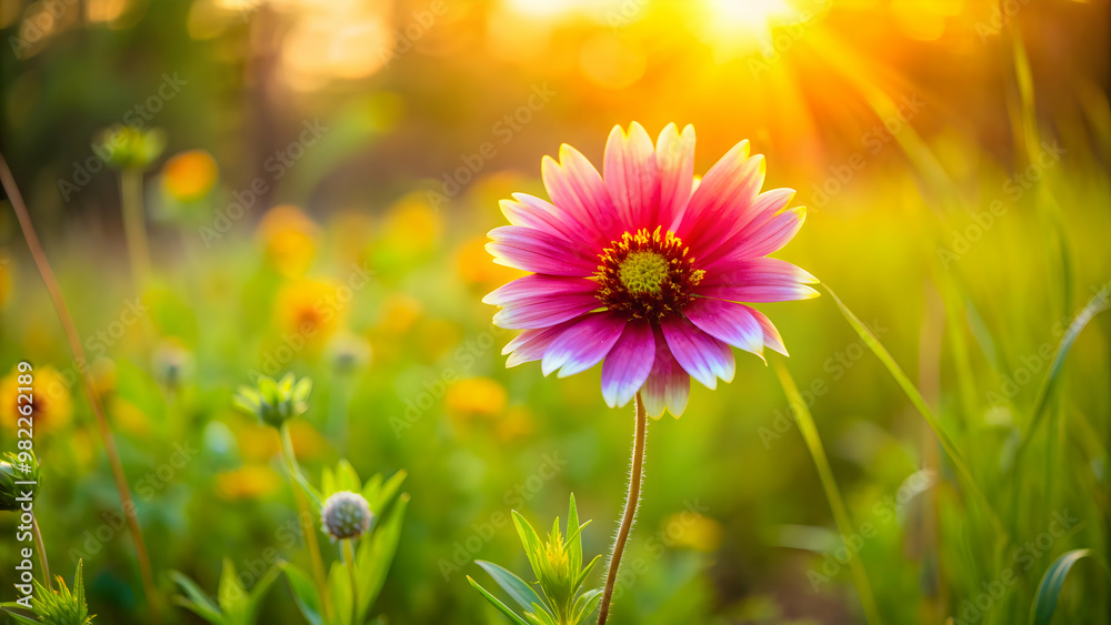 Beautiful wild flower in its natural habitat, nature, wilderness, bloom, vibrant, petal, colorful, meadow, botanical Beautiful wild flower in its natural habitat, nature, wilderness, bloom, vibrant, petal, colorful, meadow, botanical
