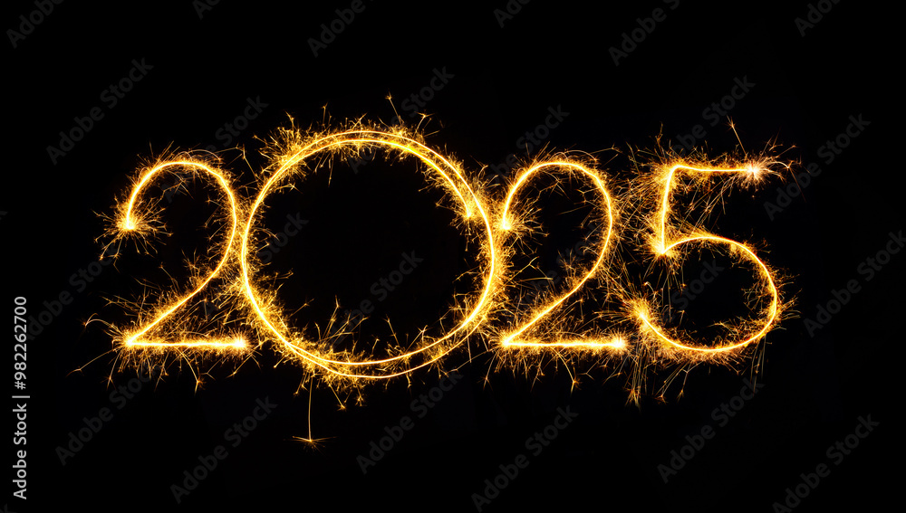 New Year 2025 design element New Year 2025 design element
