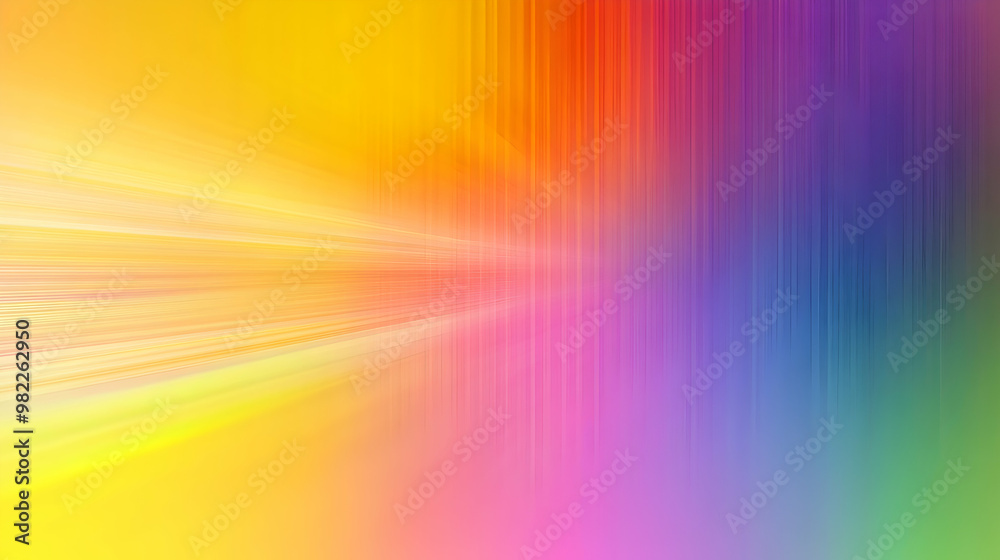 Abstract Colorful Background with Blurred Lines and Light Abstract Colorful Background with Blurred Lines and Light
