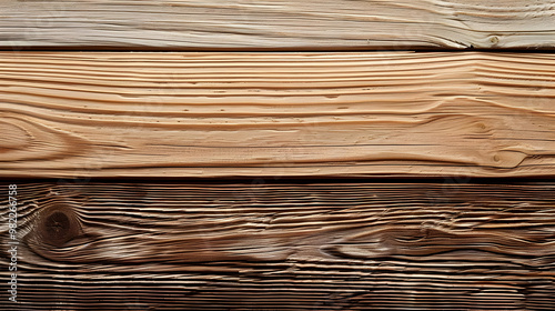Wallpaper Mural Closeup View of Weathered Wooden Planks with Natural Grain Pattern and Texture, Ideal for Rustic Backdrop or Design Element Torontodigital.ca