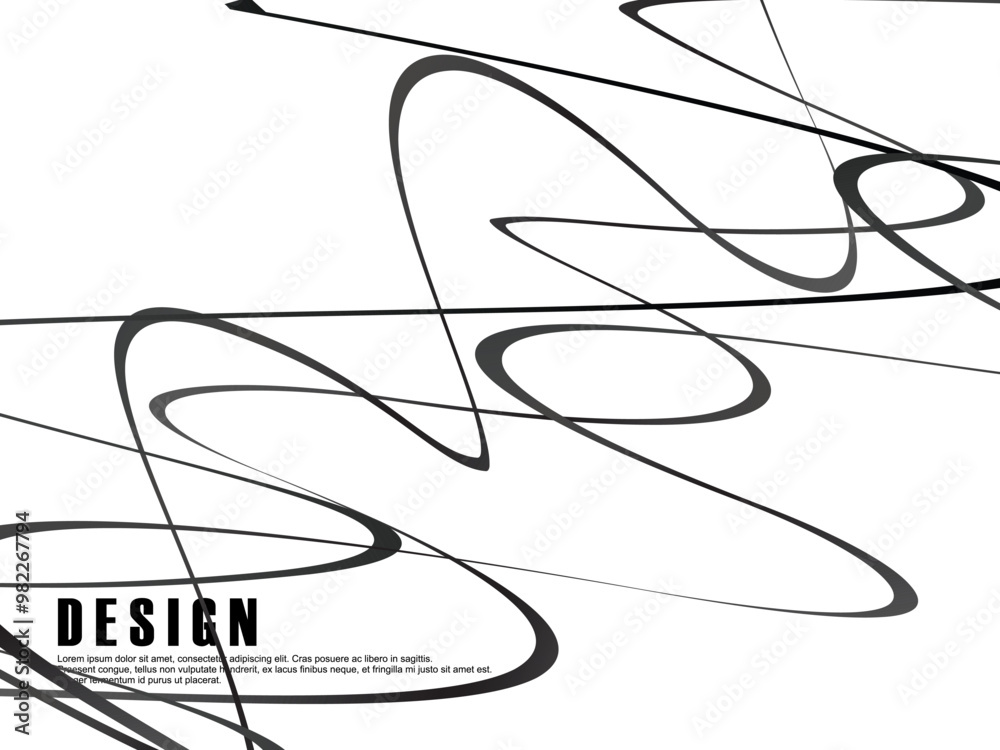 White background with gray gradient ribbon pattern. White background with modern graffiti pattern. White background with gray gradient ribbon pattern. White background with modern graffiti pattern.