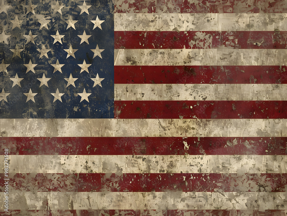 USA Independence Day 4th of July with national flag colors. Neural network AI generated art USA Independence Day 4th of July with national flag colors. Neural network AI generated art