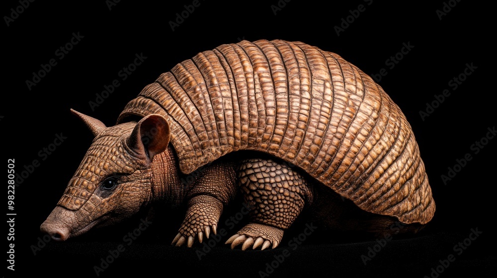 Armadillo Portrait: A Unique Creature Armadillo Portrait: A Unique Creature