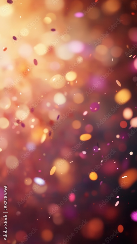 A mesmerizing abstract background featuring soft bokeh and vibrant colors, perfect for artistic and celebratory themes. A mesmerizing abstract background featuring soft bokeh and vibrant colors, perfect for artistic and celebratory themes.