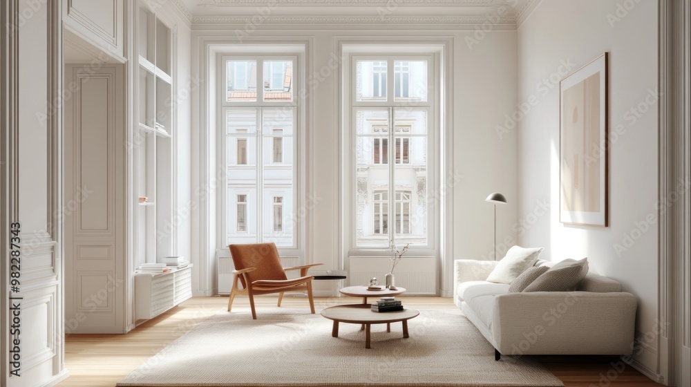 Fototapeta premium Modern Living Room Interior Design