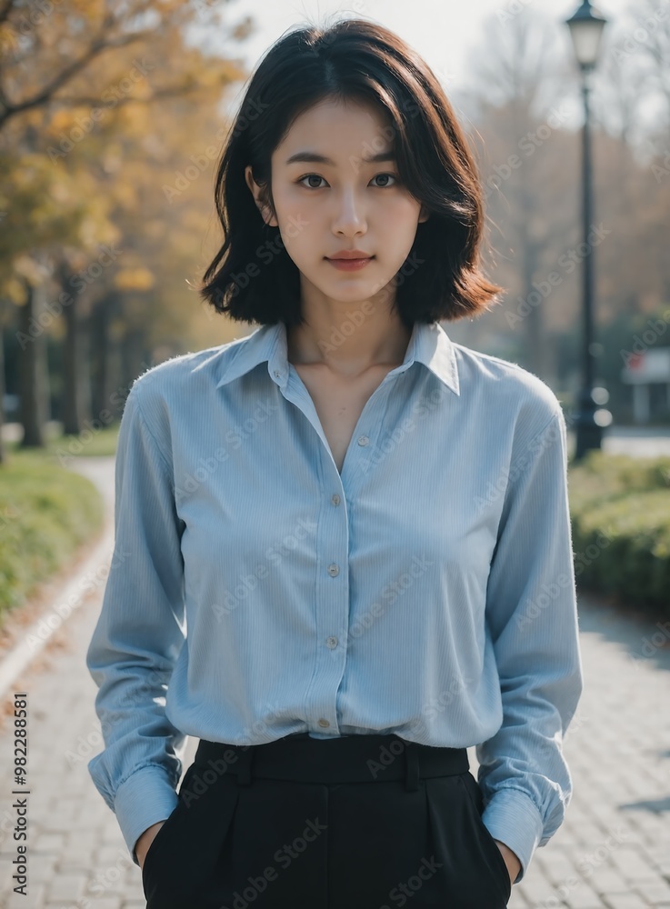 Elegant Asian Beauty model: Collection of Natural Short Hair Portraits. Royalty-Free Images for Commercial Use, No Model Release Required, Perfect for Advertising & Editorial Projects Elegant Asian Beauty model: Collection of Natural Short Hair Portraits. Royalty-Free Images for Commercial Use, No Model Release Required, Perfect for Advertising & Editorial Projects