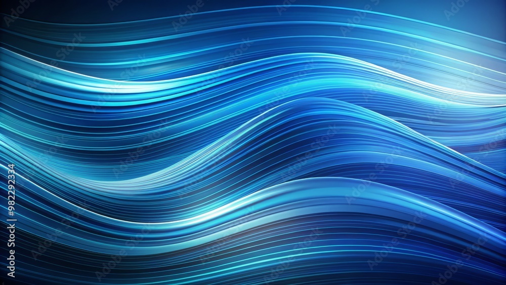 Elegant blue lines with subtle undulations evoke a sense of tranquility and visual sophistication. Elegant blue lines with subtle undulations evoke a sense of tranquility and visual sophistication.