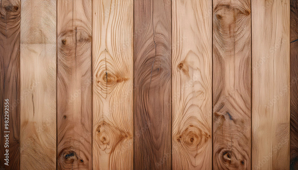 Fototapeta premium 木目 背景素材 Generative AI 