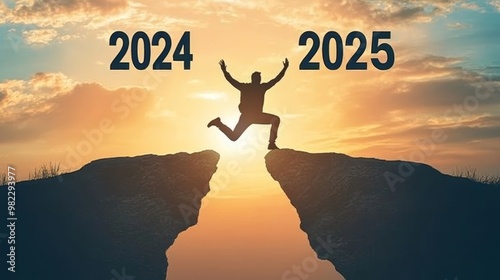 2024 to 2025. Leap into the New Year.