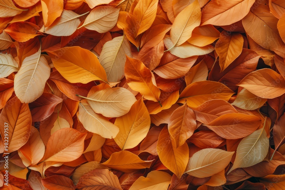 Photo of Orange autumn fallen leaves on ground. Background texture for backdrops or mapping Photo of Orange autumn fallen leaves on ground. Background texture for backdrops or mapping
