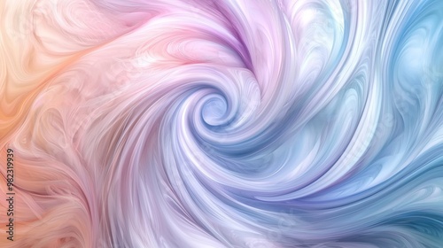 Abstract purple and blue swirling pattern background.