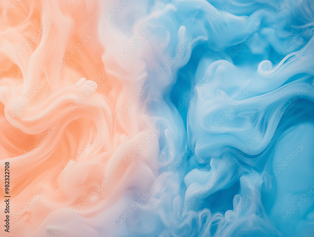 Obraz premium A high quality background showcasing flowing ink techniques