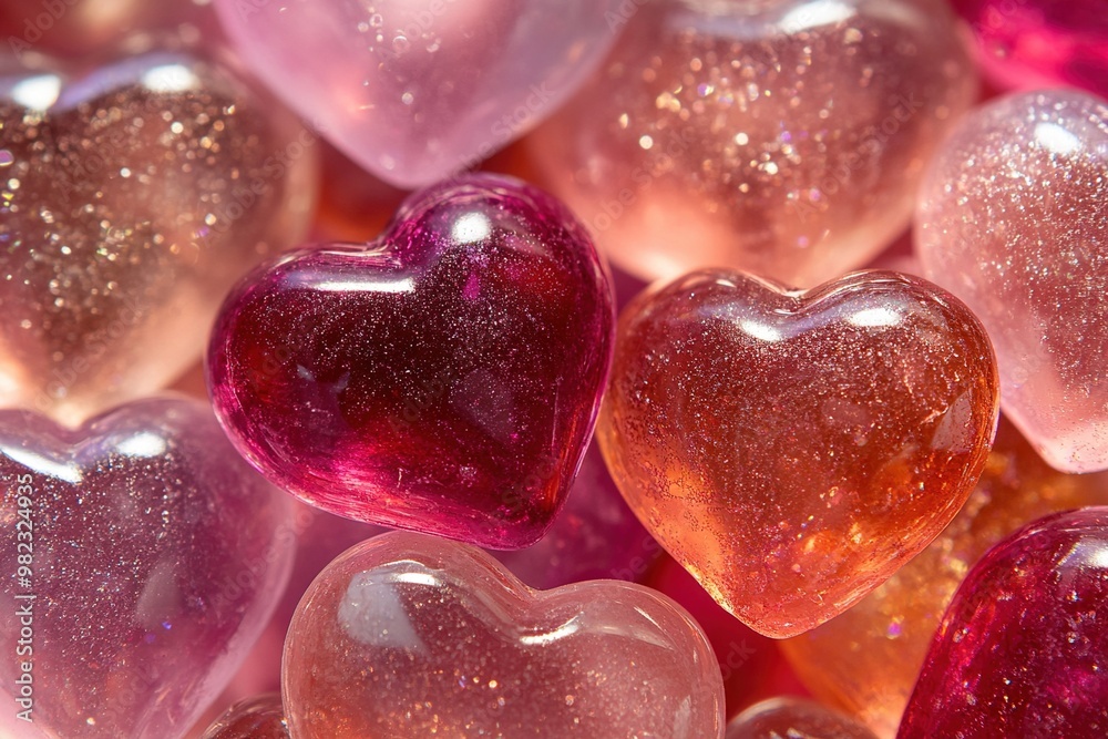 Small jelly hearts Small jelly hearts