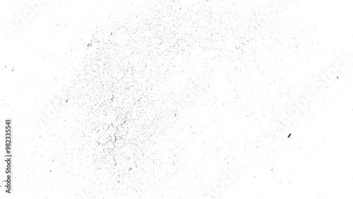 Dotwork graininess noise background. Black stipple dots. Abstract natural noise pattern. Sand grain effect. Black dots grunge banner. Stipple spots. Stochastic dotted vector backdrop.