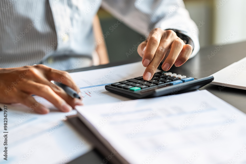 business account financier audit using calculator and analyzing data annual report business account financier audit using calculator and analyzing data annual report