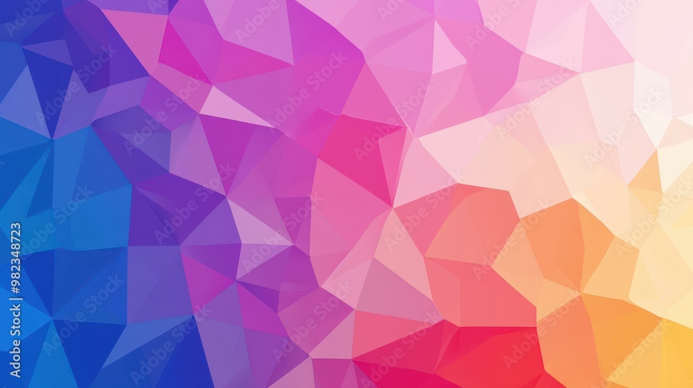 Obraz premium Explore a vibrant abstract background featuring a modern geometric pattern with a unique triangulated texture design.