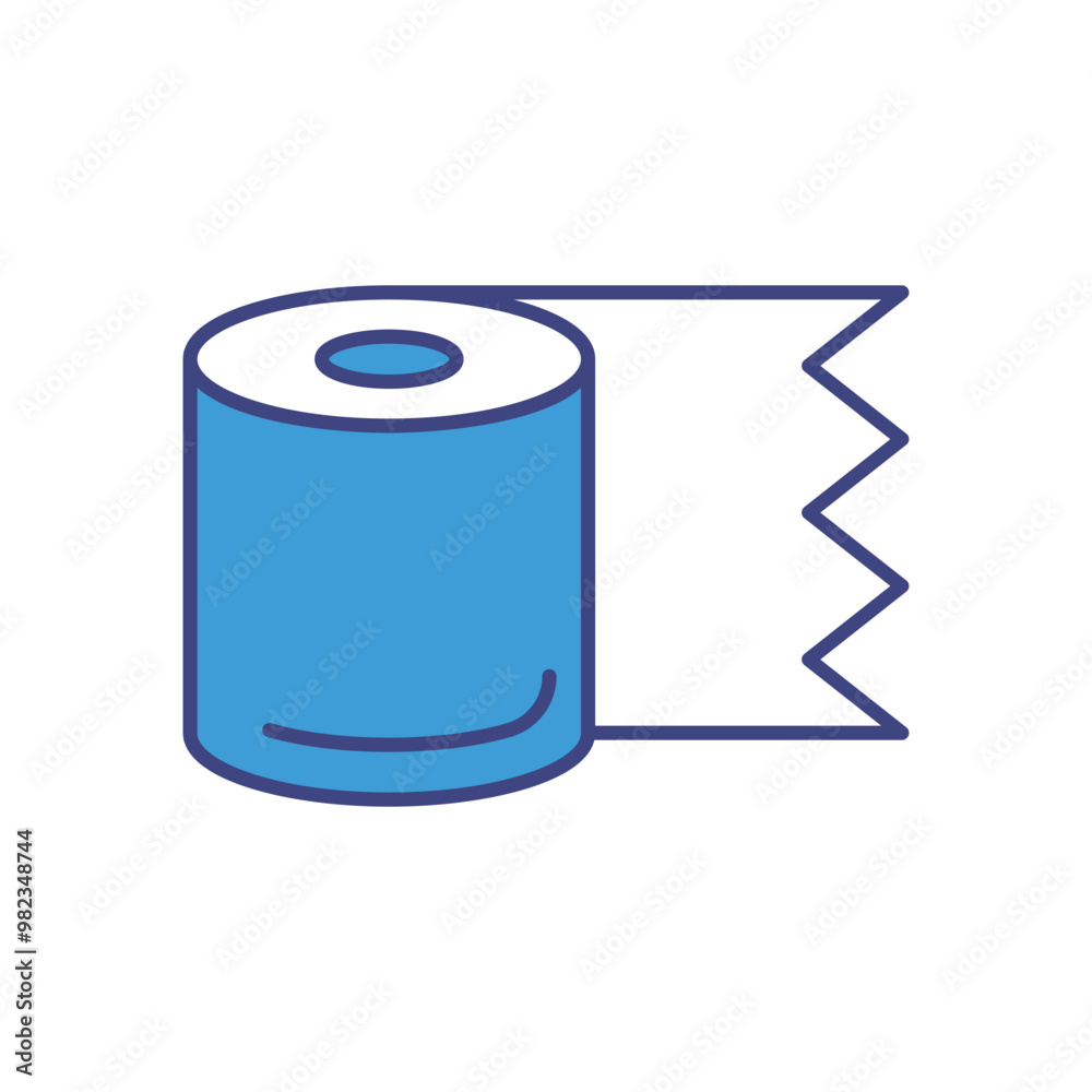 Bandage Roll vector icon stock illustration Bandage Roll vector icon stock illustration