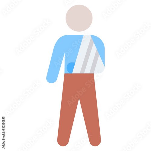 Broken Arm Icon