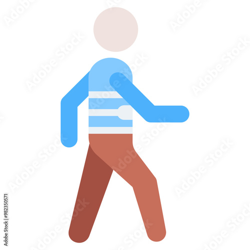 Walking Man Icon