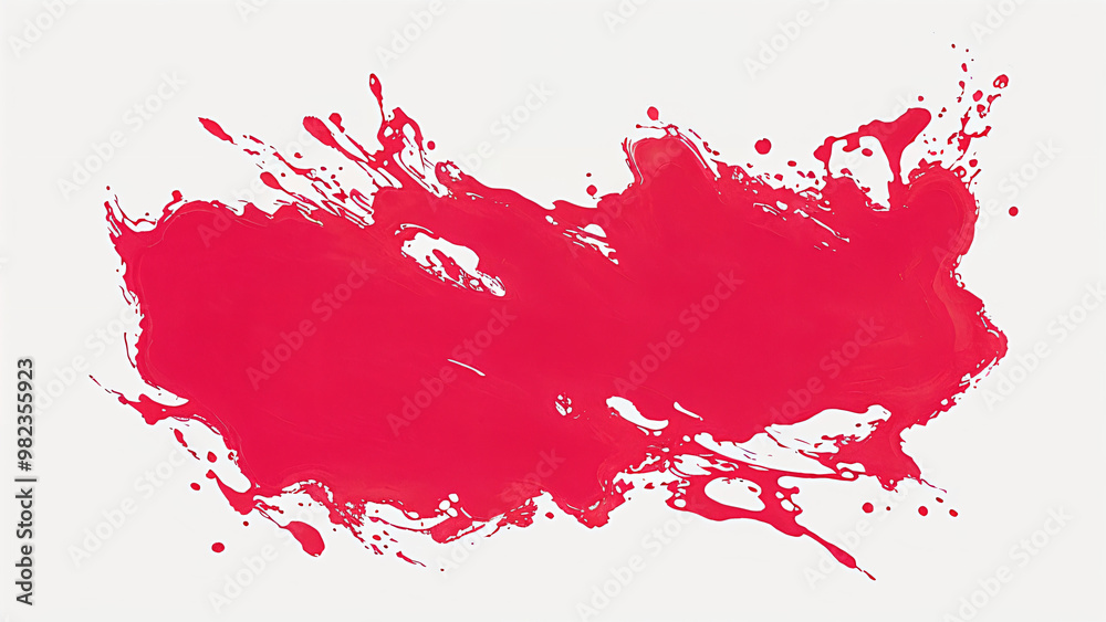 red ink stroke on a white background red ink stroke on a white background