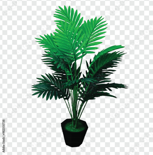 tree in a pot