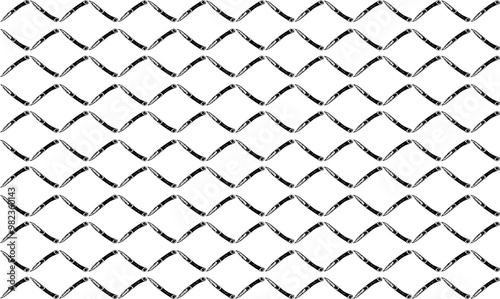 Background image. Wave pattern of knives. 
Many knives in a row on a transparent background.