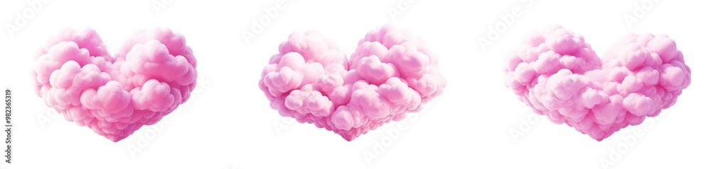 pink love shaped cloud (PNG) pink love shaped cloud (PNG)