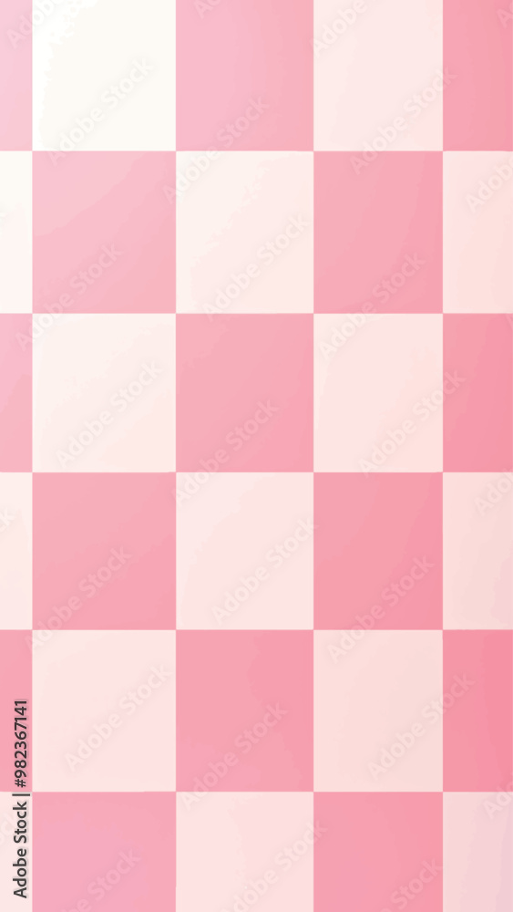 Pink and white checkered pattern Pink and white checkered pattern
