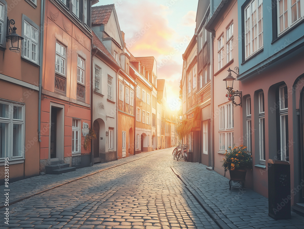 Obraz premium A high quality unique urban view