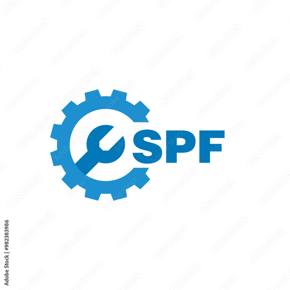 SPF letter logo design on white background. SPF logo. SPF creative initials letter Monogram logo icon concept. SPF letter design SPF letter logo design on white background. SPF logo. SPF creative initials letter Monogram logo icon concept. SPF letter design