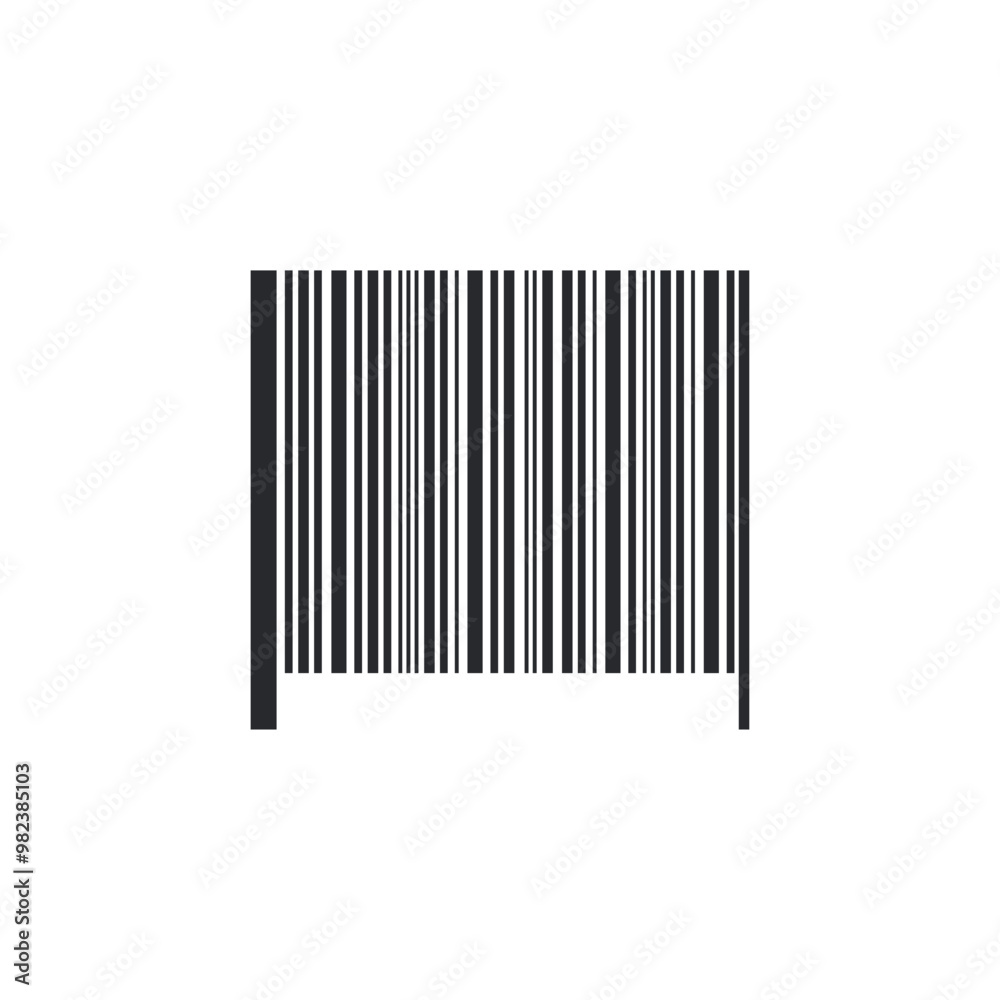 Barcode icon. Barcode symbol template for graphic and web design collection logo vector illustration Barcode icon. Barcode symbol template for graphic and web design collection logo vector illustration