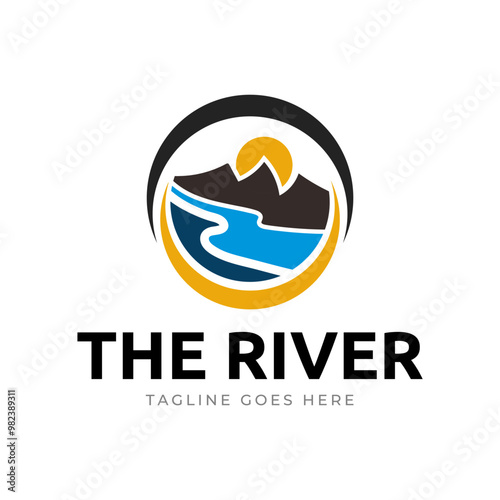 Printing company logo design with printer graphics  illustration with cyan, magenta, yellow, and black color.