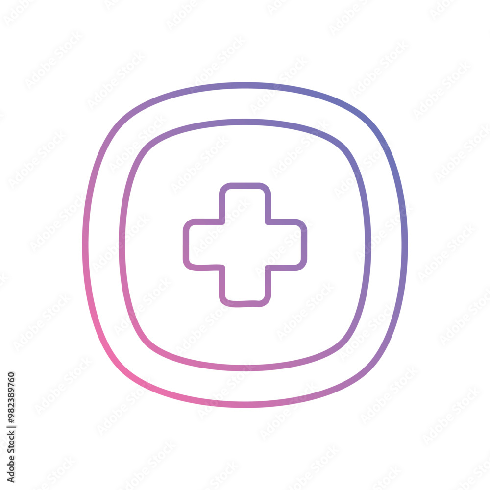 Medical Sign vector icon stock illustration Medical Sign vector icon stock illustration