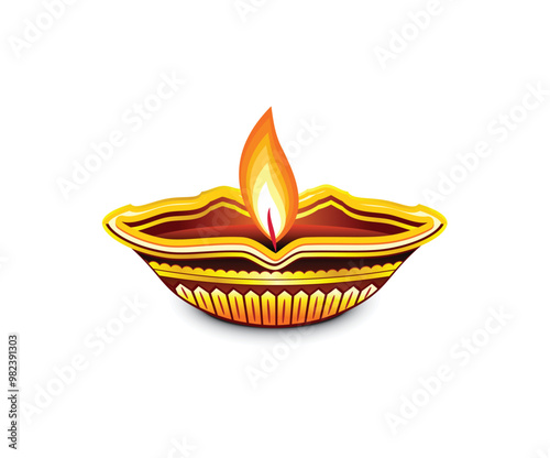 abstract creative artistic golden diwali.eps