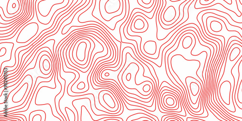 Topographic map in contour line light topographic topo contour map and ocean topographic line map. Natural printing illustrations of maps.