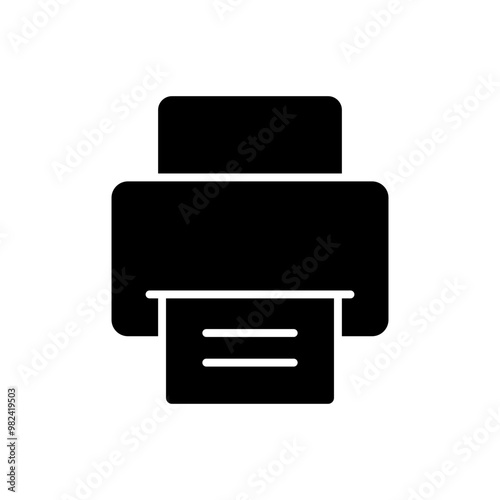 Print machine icon